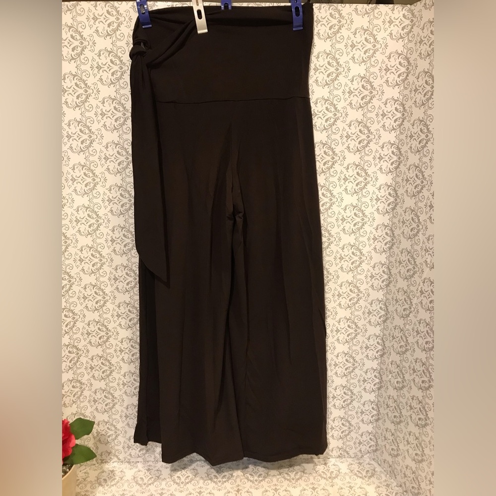 NWOT Pamela McCoy Vintage Gauchos XSMALL Chocolate